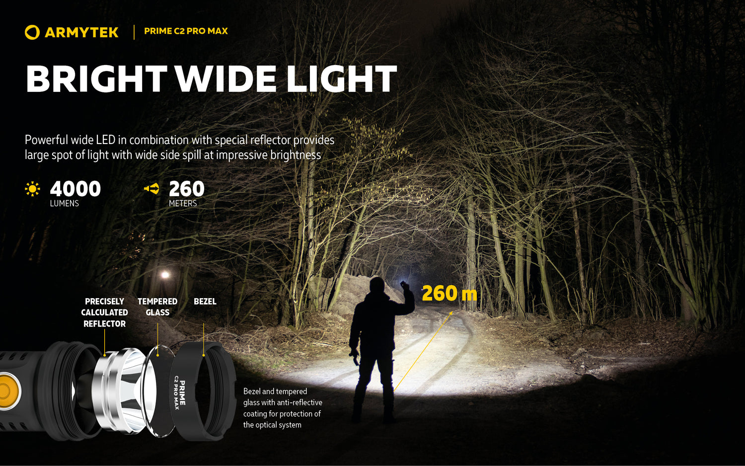 Prime C2 PRO MAX 4000 Lumen KALLT