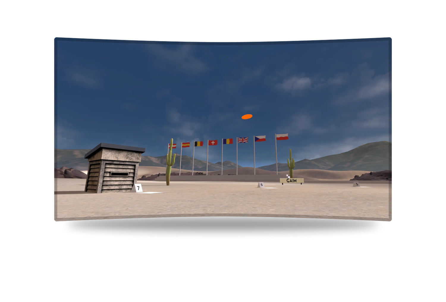 Clay Shooting WOODEN RIFLE