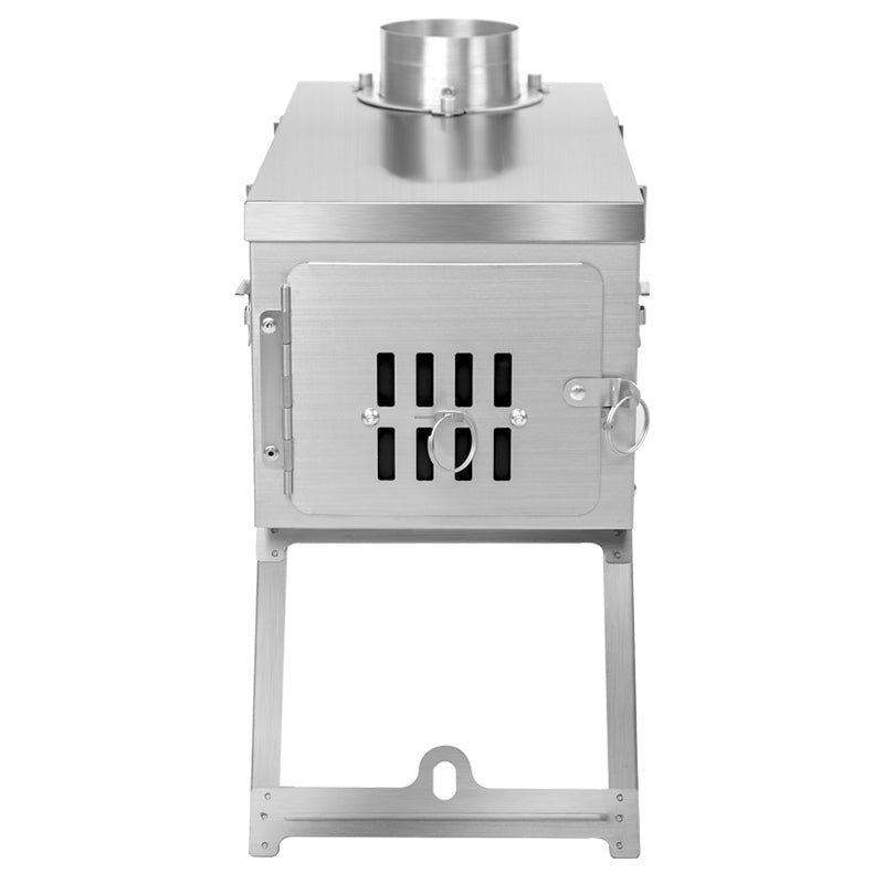 Fastfold PLUS Titanium Nested Pipe Camping Stove MEDIUM