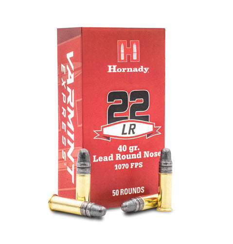 Rimfire Varmint Express® Ammo .22 lr 40 gr Hollow Point 100/Box .22LR / 40 GR /1.94 G