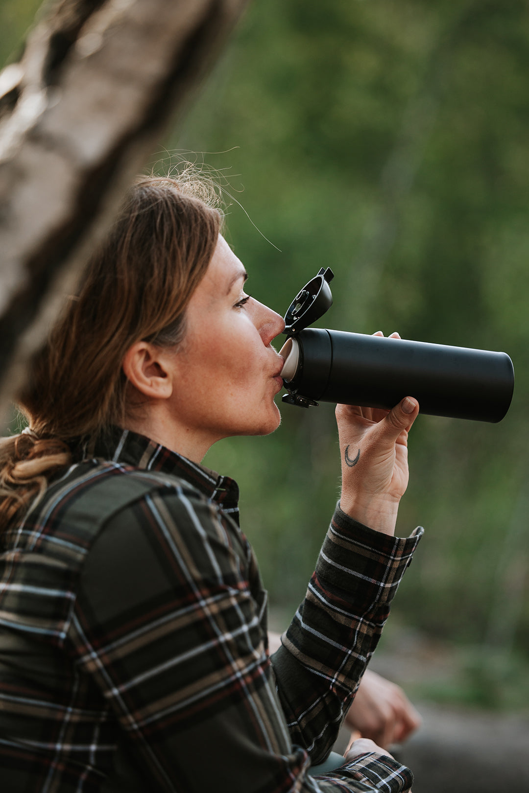 Vildmark On the Go Termosmugg 0.5L MATT SVART / 0,5 L