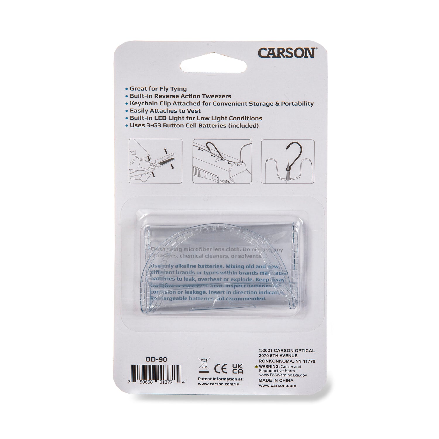 Fish 'n Grip, förstoring med pincett EN STL