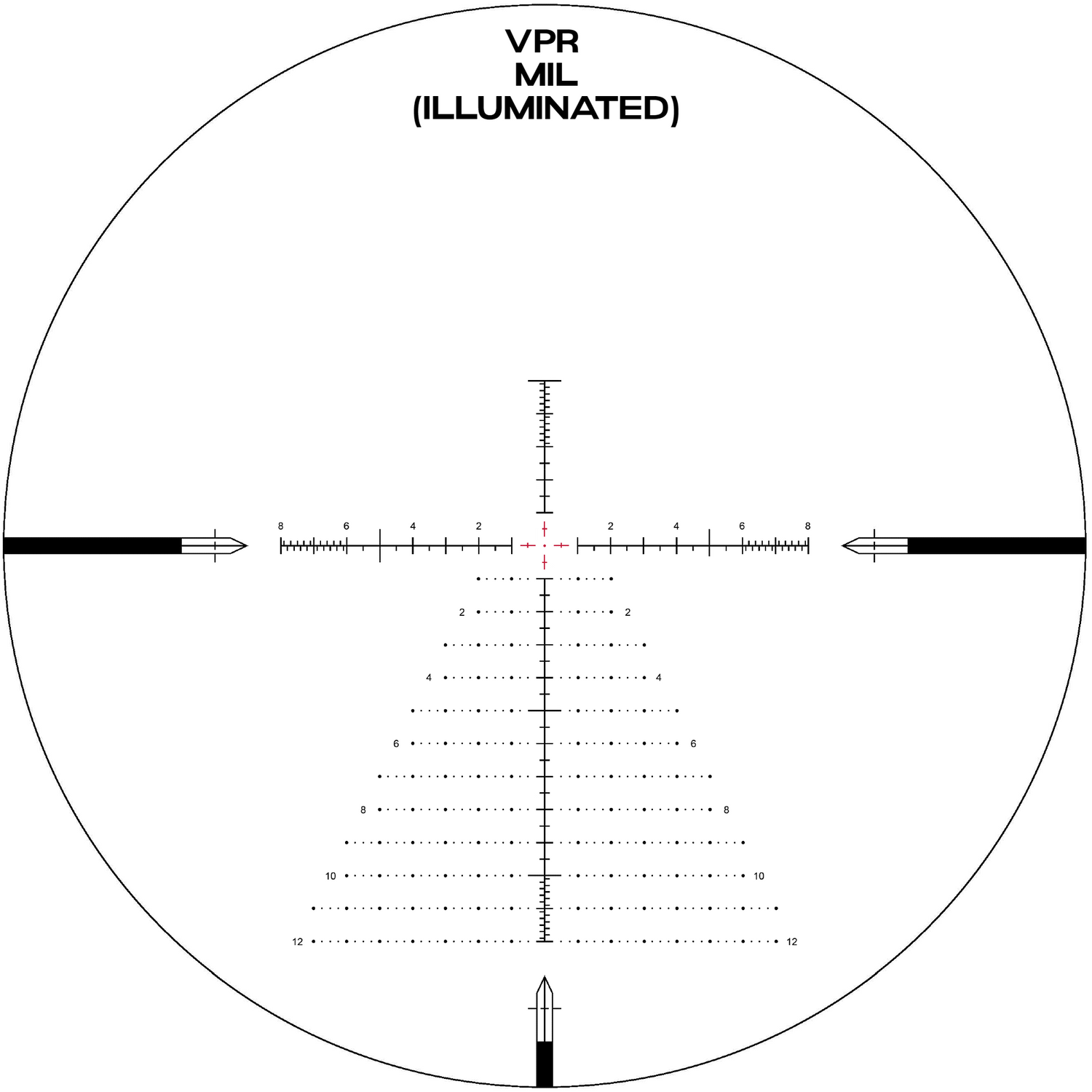 EP5 Gen 2 7-35x56 FFP Belyst Kikarsikte VPR MIL