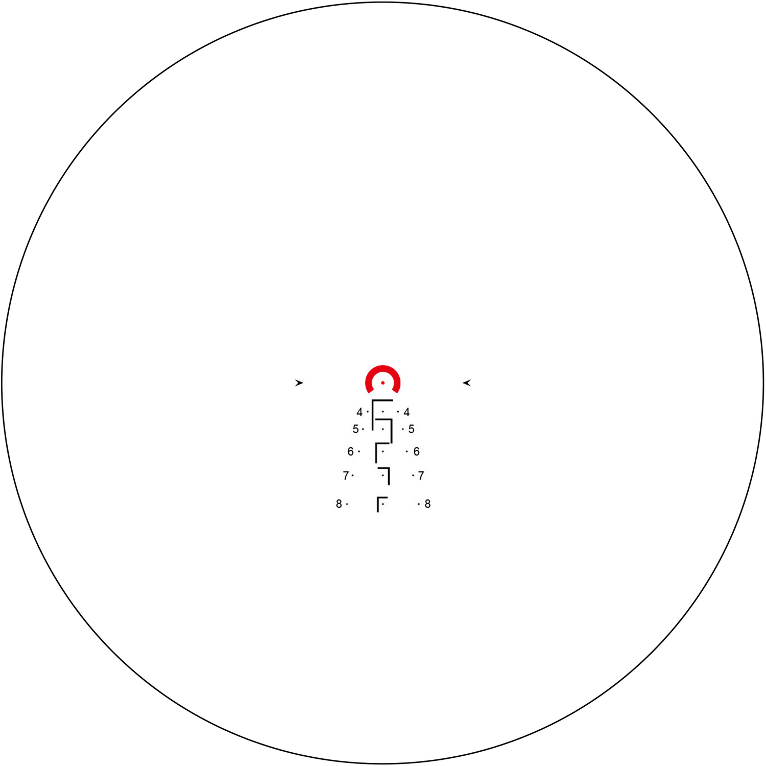 LH-6 1-6x24 LPVO SFP KL BOX Belyst Kikarsikte 30 MM