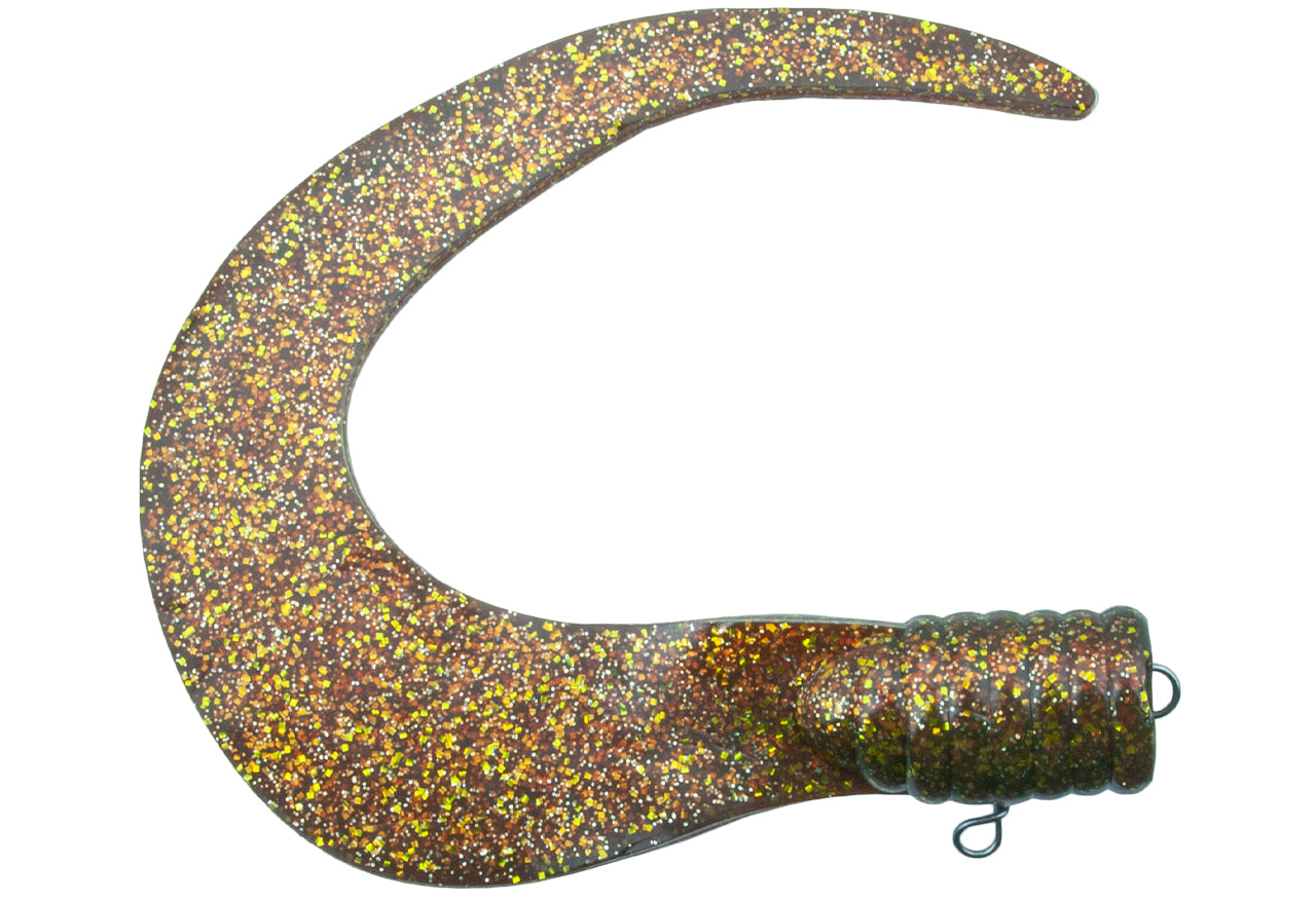 Giant BigTail C2 GOLD GLITTER / 32CM / 65G