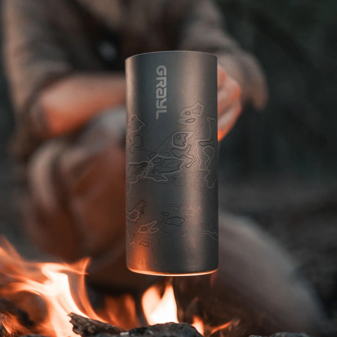 GeoPress Purifier Titan 710 ml COVERT BLACK / ONE SIZE