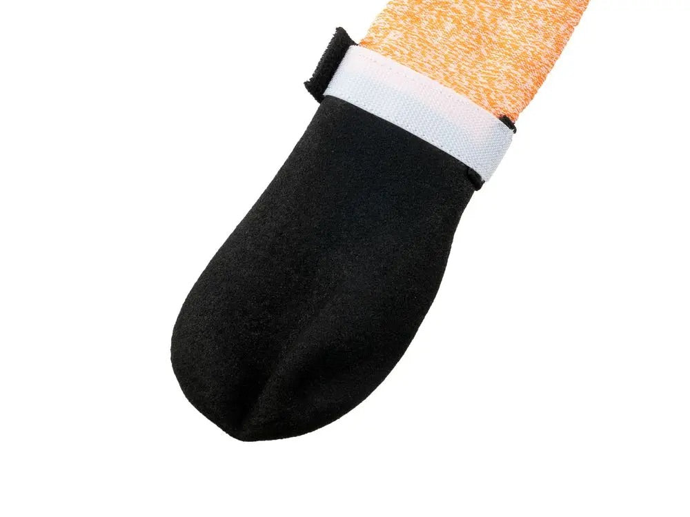 Protector bootie high SVART/ORANGE / 4-PACK / L