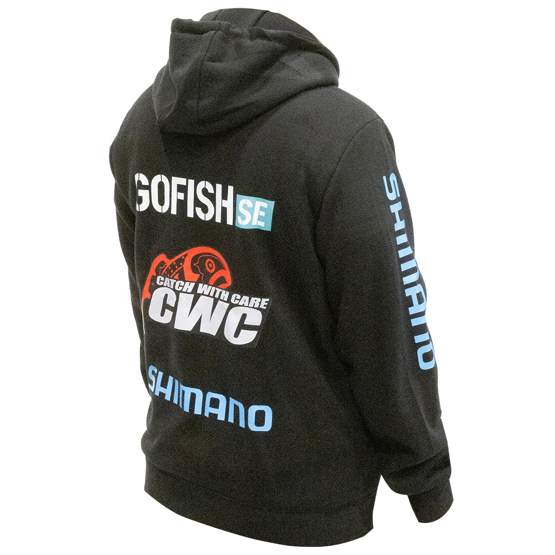 Hoodie Design 4 BLACK / KIDS 140