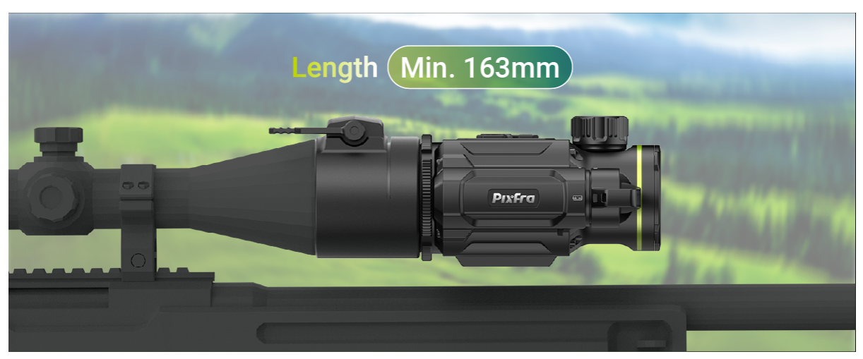 Taurus 25 mm 384x288 Frontmonterad Värmesikte EN STL