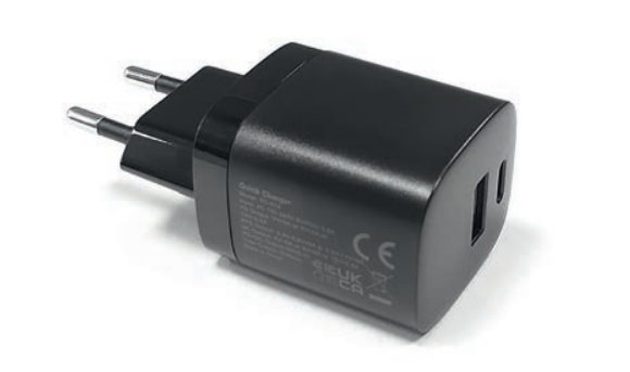 Laddadapter För USB Kabel USB+USB-C EN STL