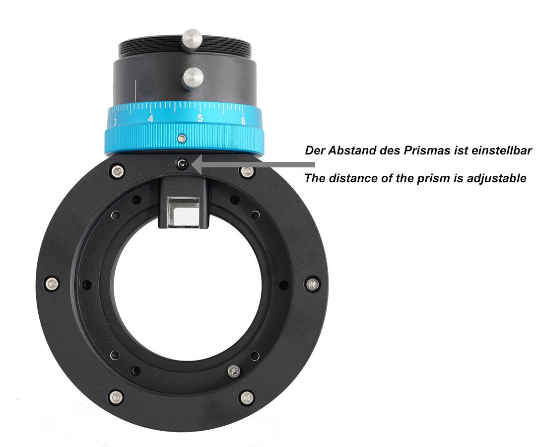 Off-Axis Guider teleskopanslutning med mikrofokusering 1 ST / M48X0.75