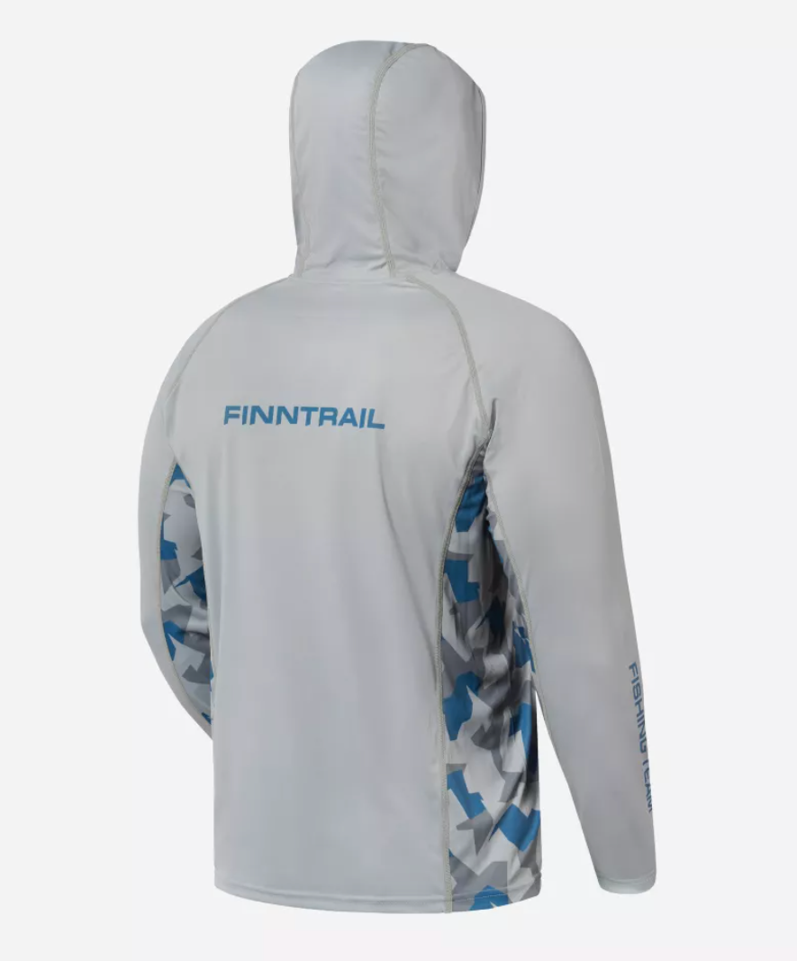 Sun Protection Long Sleeve Big Fish GREY / SMALL