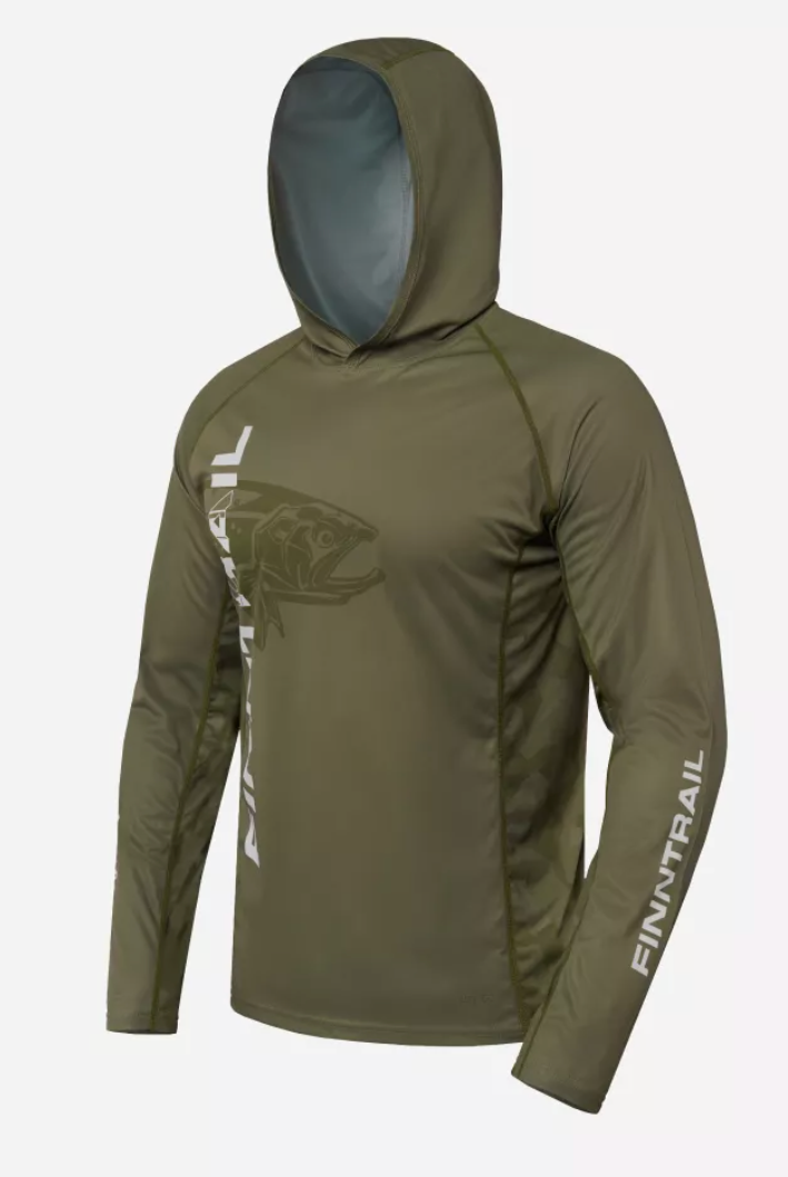 Sun Protection Long Sleeve Big Fish GREY / SMALL