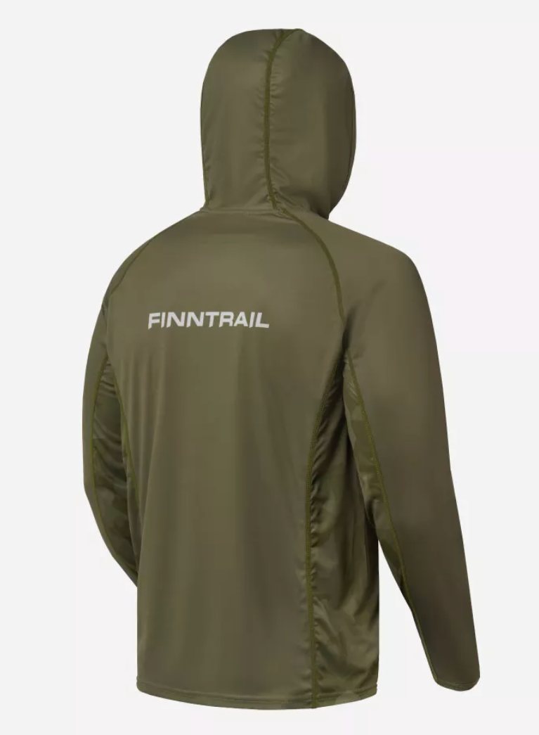 Sun Protection Long Sleeve Big Fish GREY / SMALL