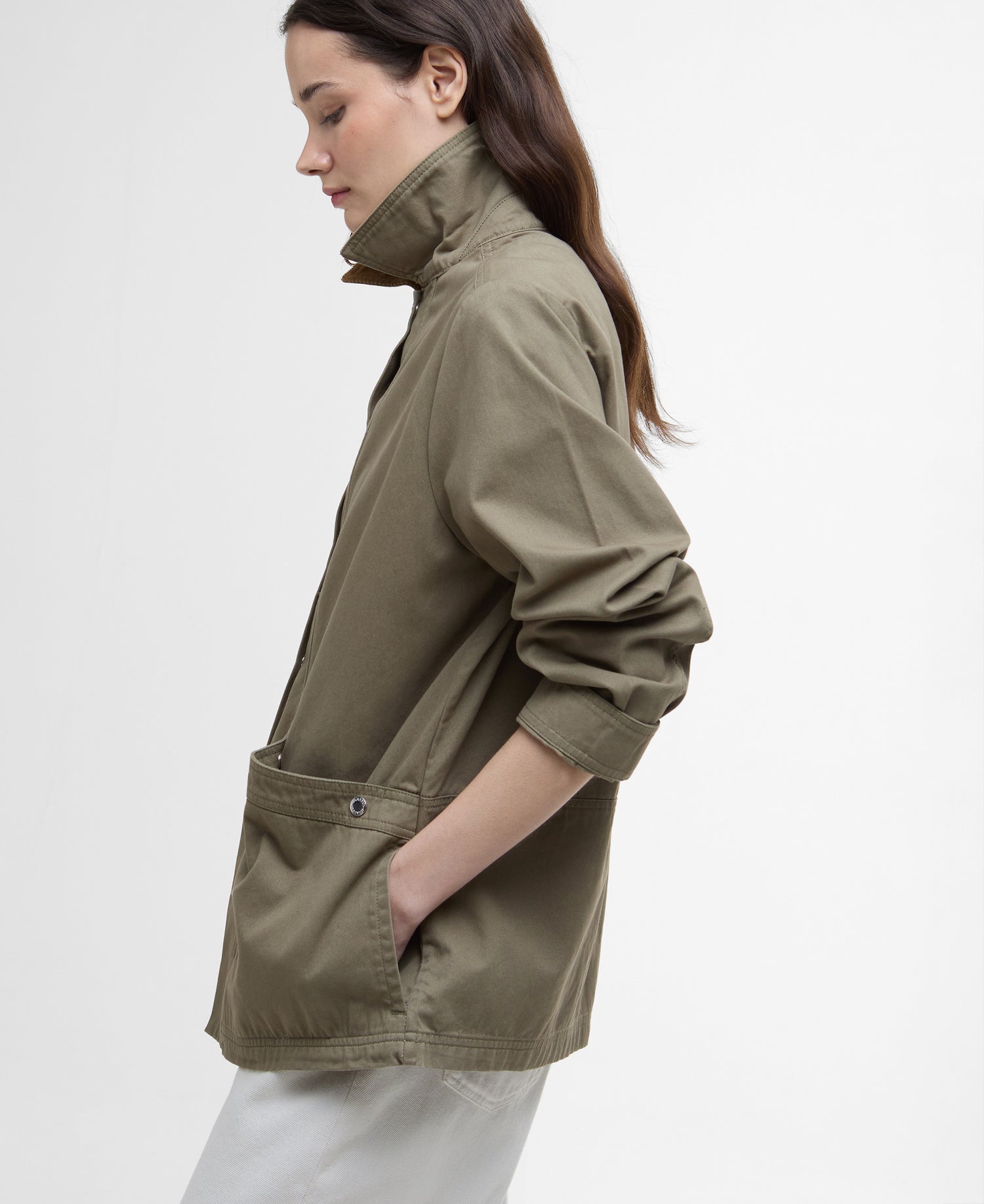 Sonnie Casual Jacket Women DUSKY GREEN / 10