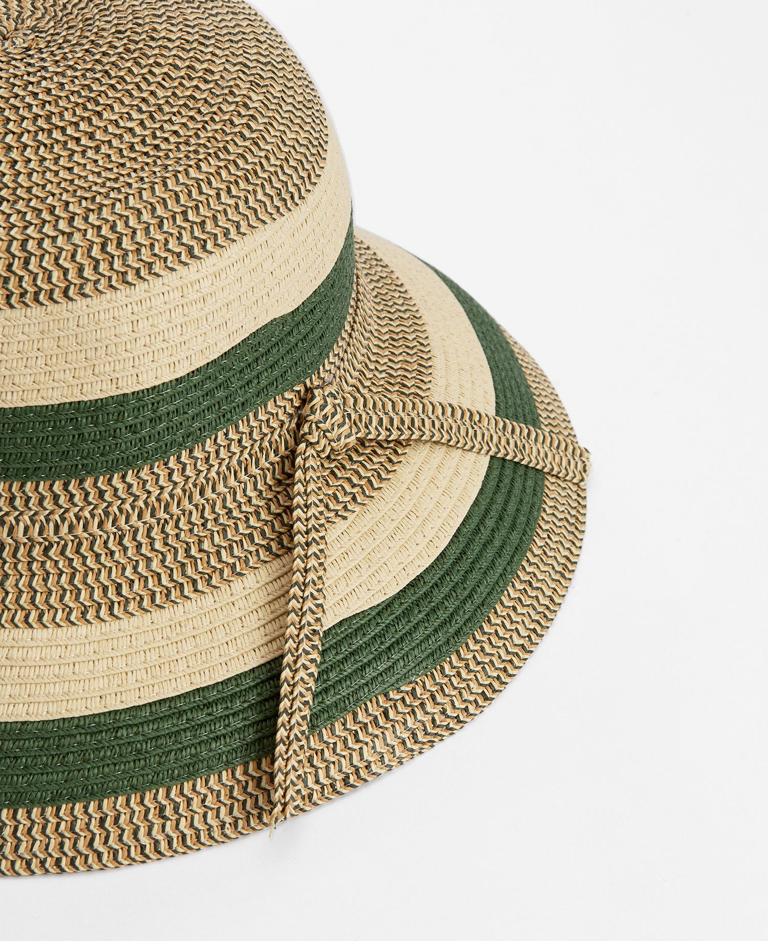 Daphne Braided Summerhatt Women OLIVE/SAND / S