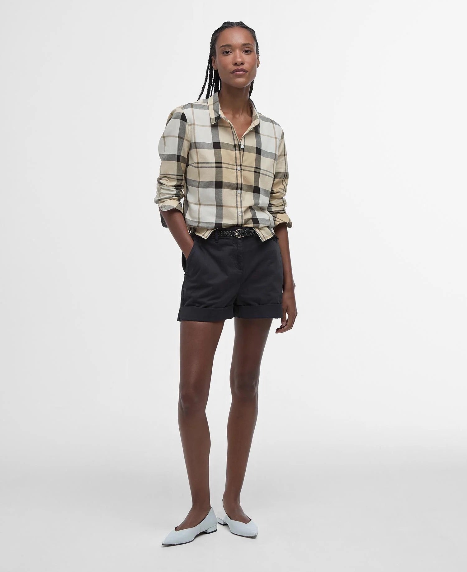 Bredon Check Shirt Women SAFARI TARTAN / 8