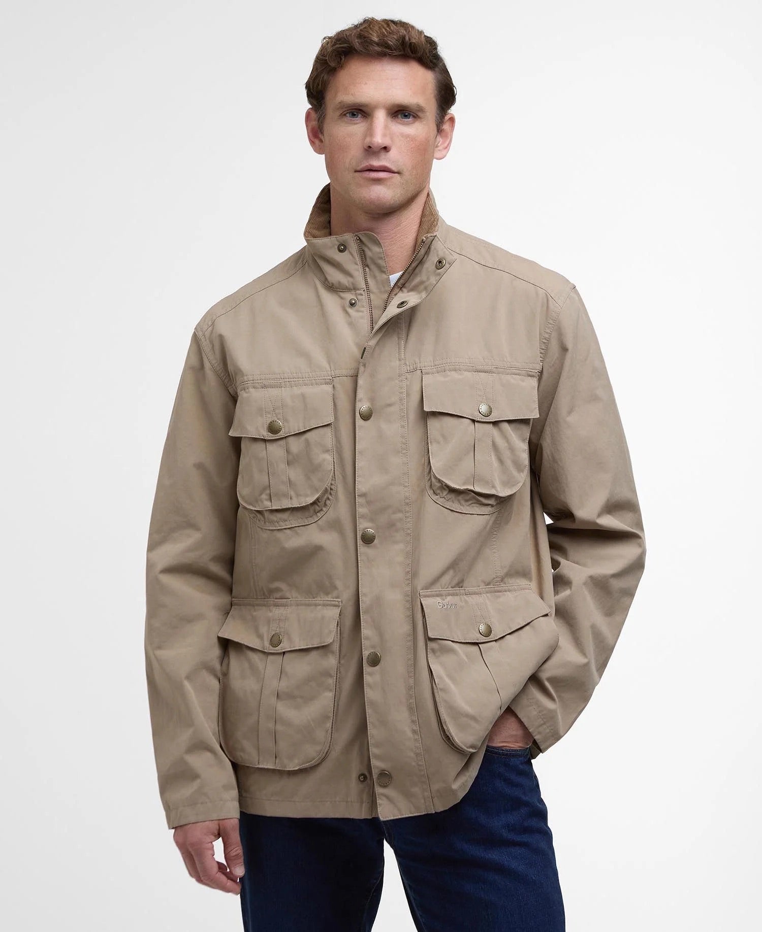 Sanderling Casual Jacket Men MILITARY BROWN / S