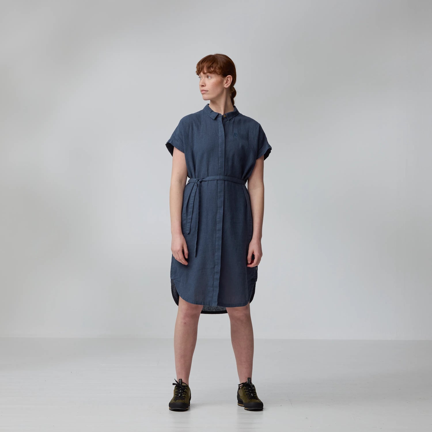 Övik Hemp Dress Women DUSTY ROSE / XS