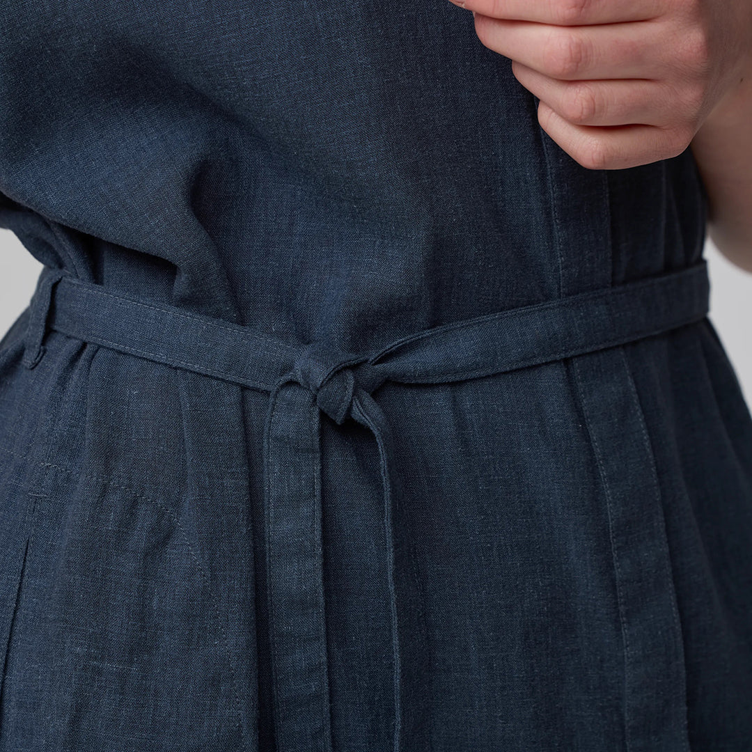 Övik Hemp Dress Women DUSTY ROSE / XS