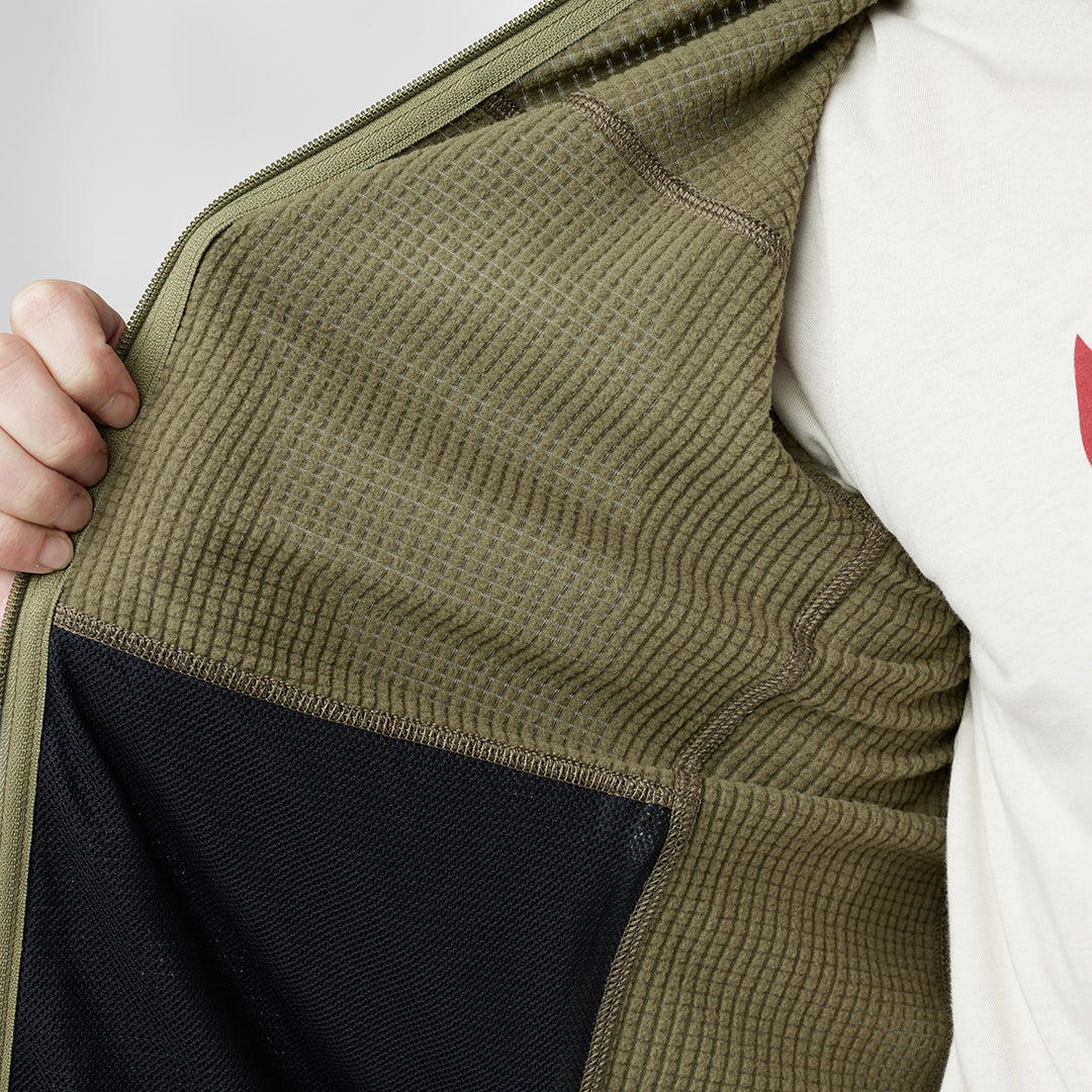 Abisko Lite Fleece Jacket Men INDIGO BLUE / S