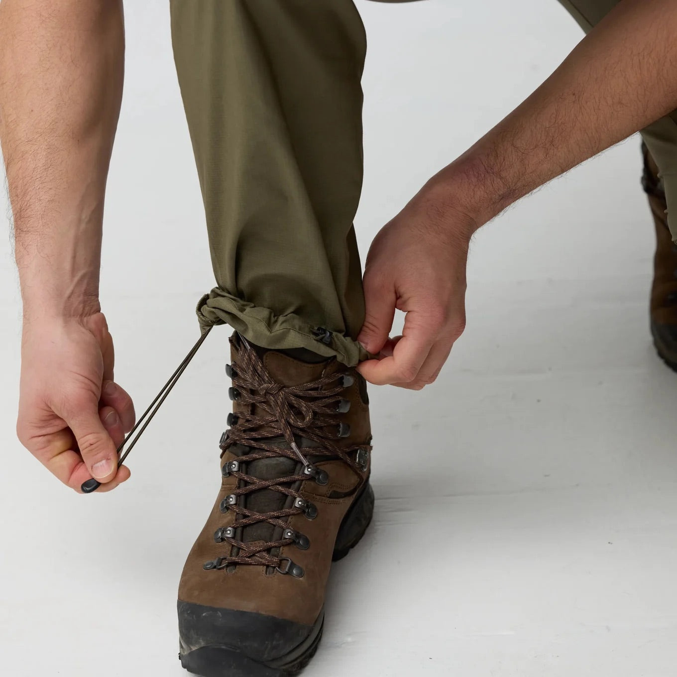 Abisko Hybrid Trail Trousers Men BLACK / 46/R