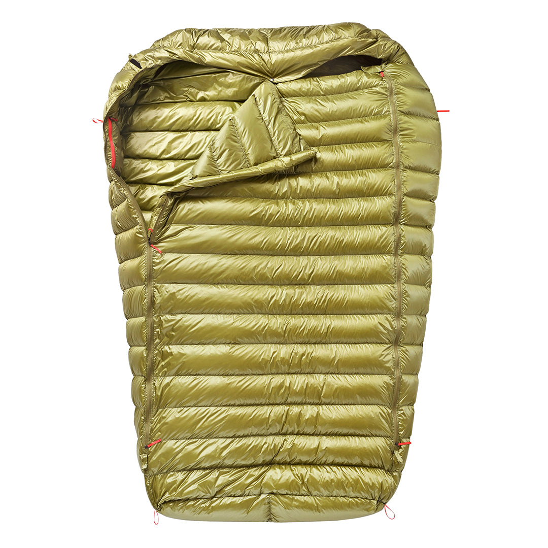 Quest 4Two Sleeping Bag (+5) OLIVE / ONE SIZE