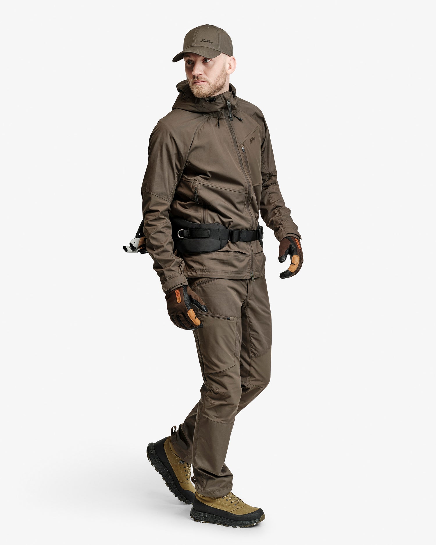 Tived Stretch Hybrid Mens Jacket FOREST GREEN / S