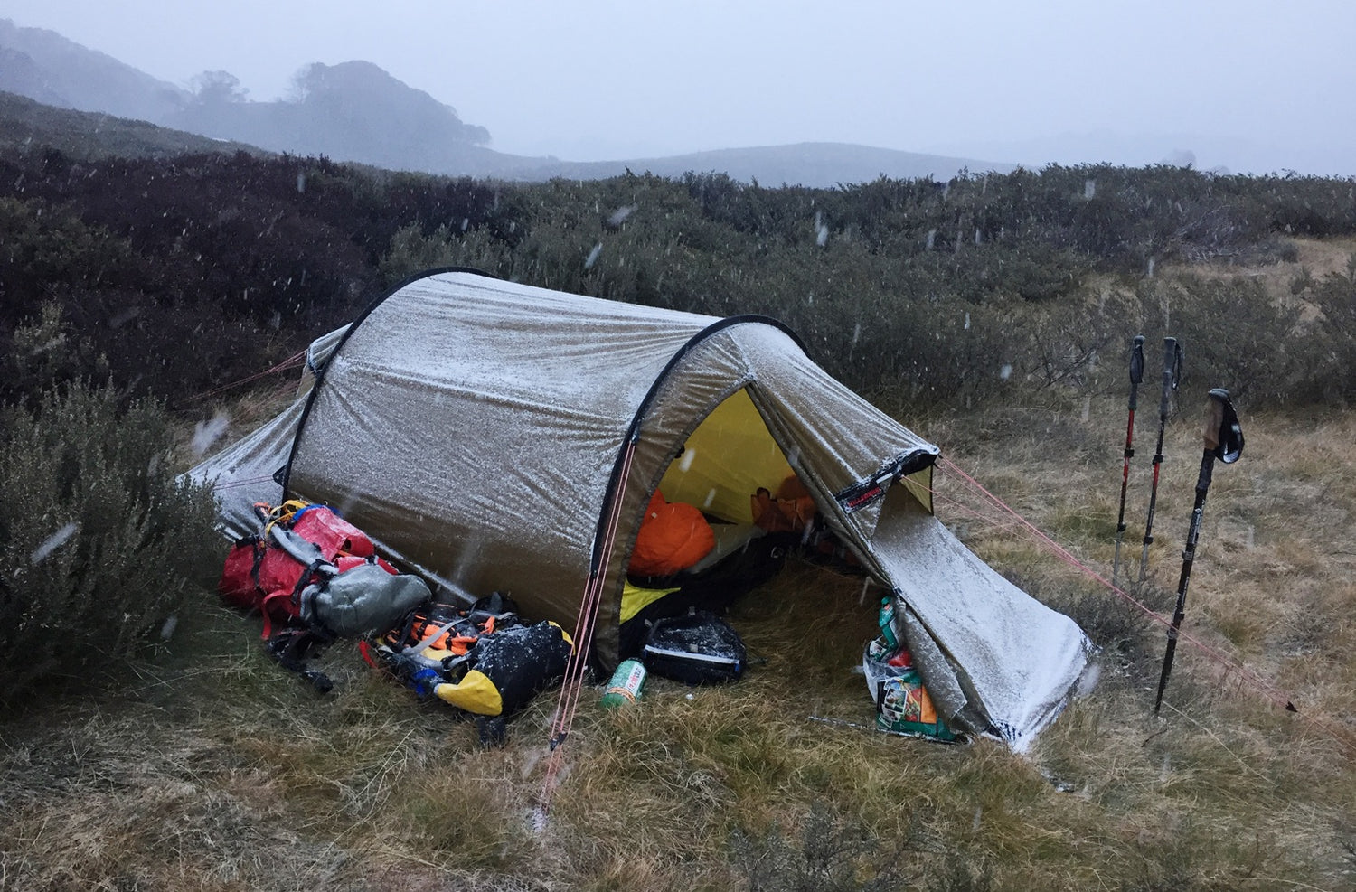 Nammatj 2 tält GREEN / EN STL