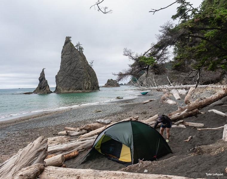 Rogen 2 tält GREEN / EN STL