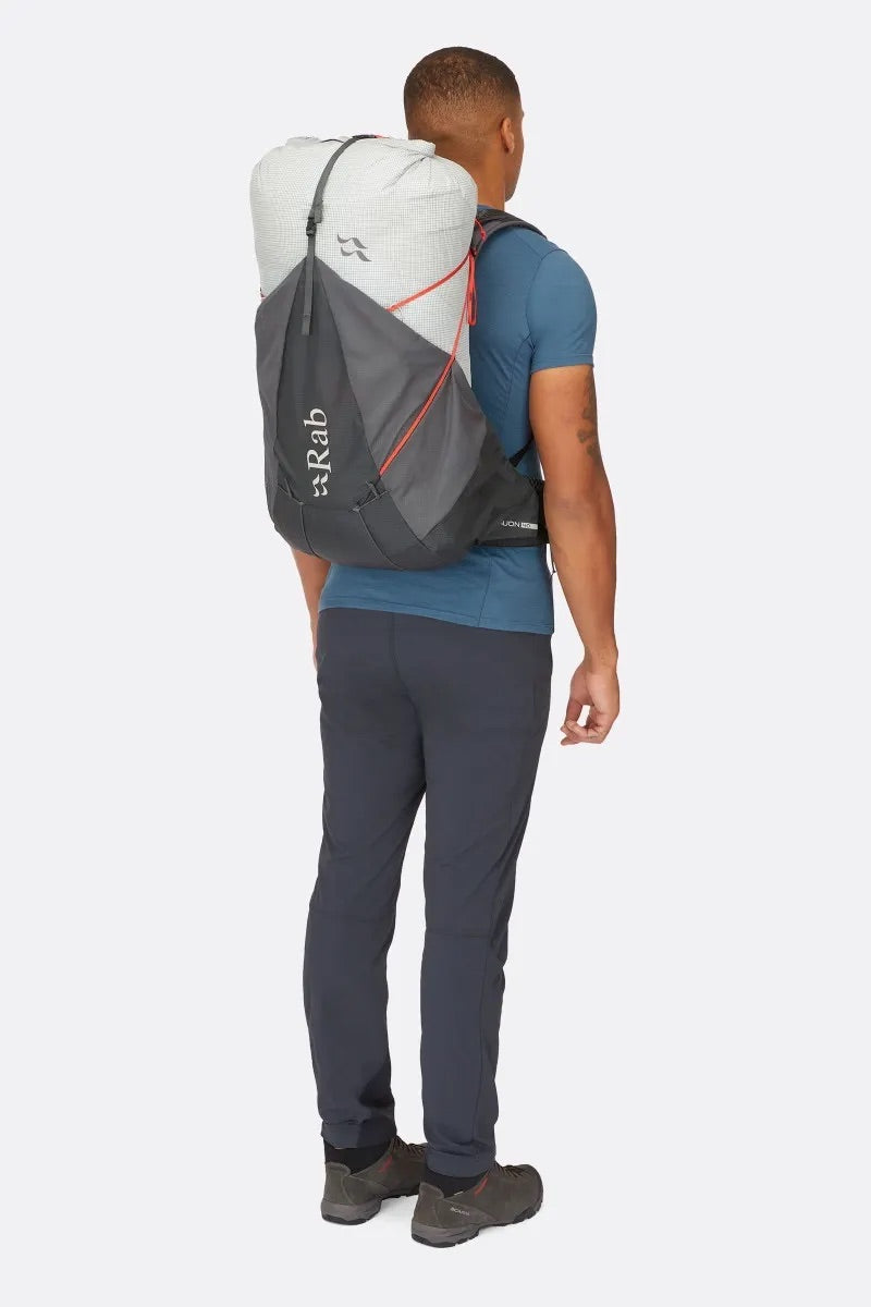 Muon 40L Hiking Pack PEWTER/GRAPHENE / MED