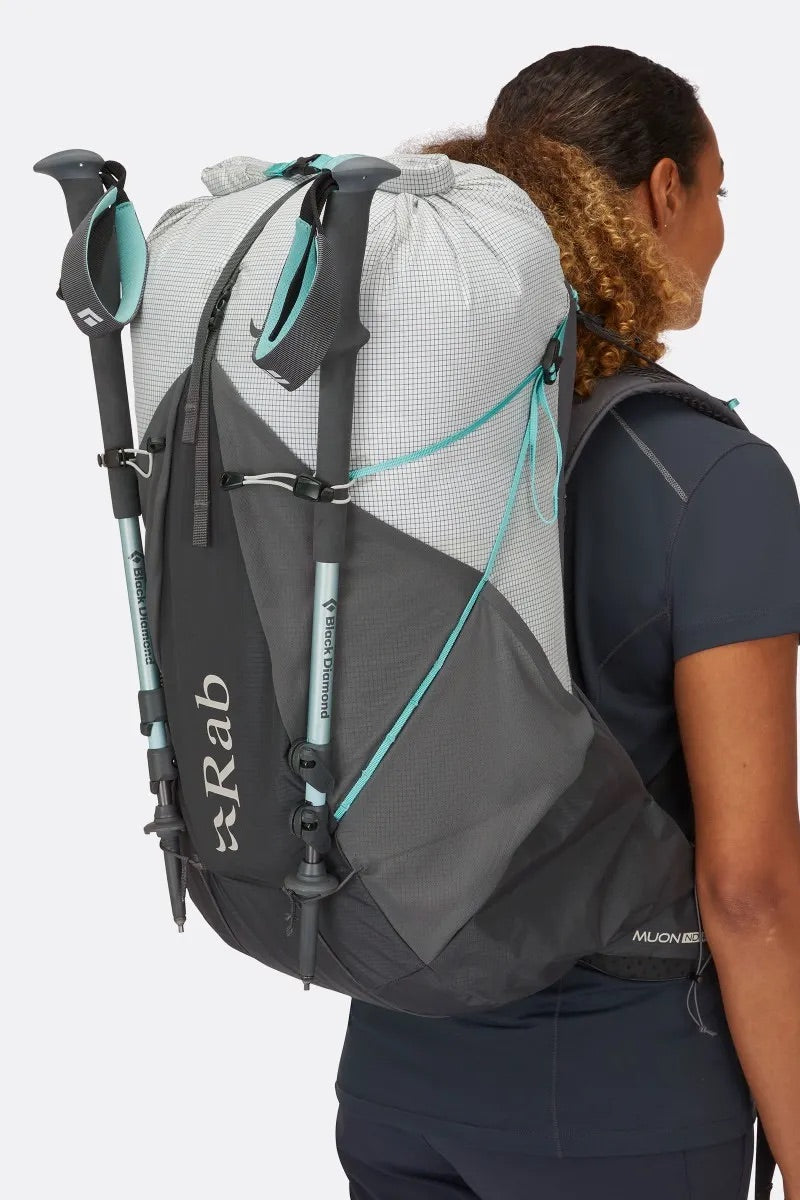 Women's Muon ND 40L Hiking Pack PEWTER/GRAPHENE / SML