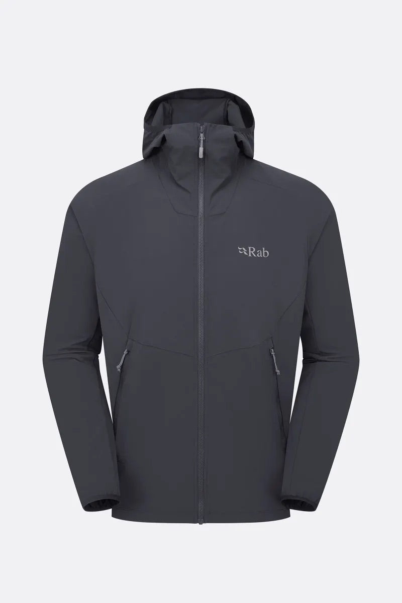 Borealis Softshell Hoody Men BELUGA / LRG
