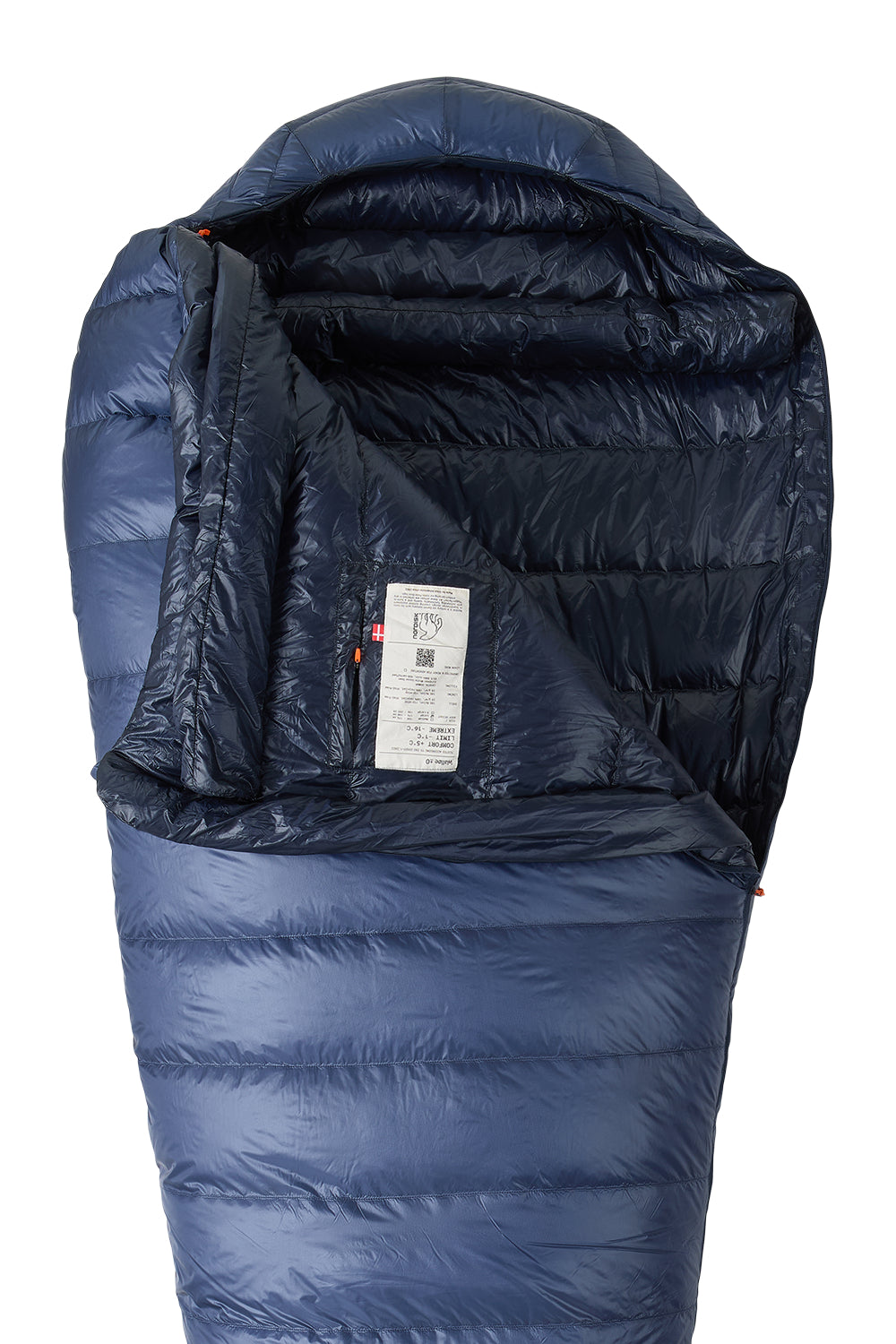 Dunsovsäck Walløe Mummy Sleeping Bag (+0) MOOD INDIGO BLUE / M