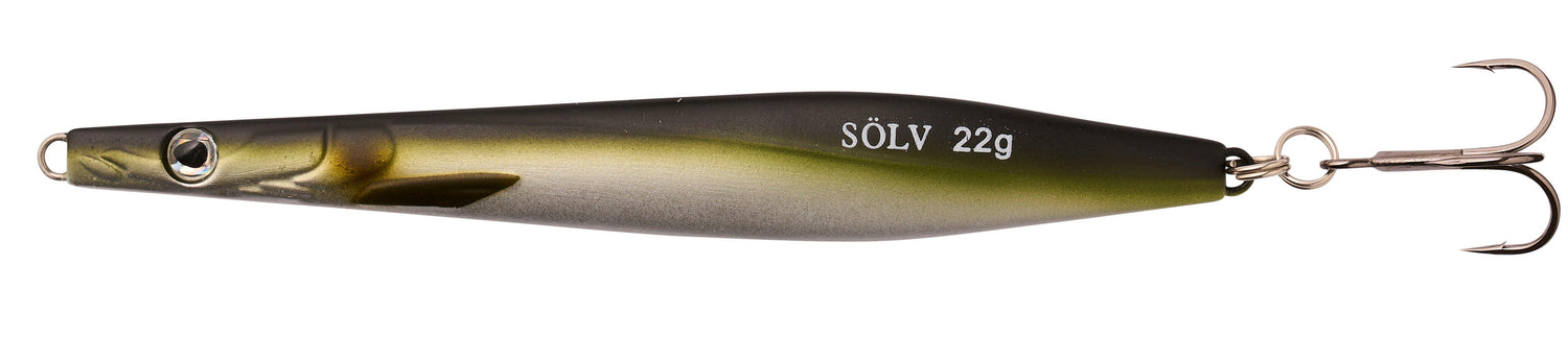 Sölv Spirr DARK SANDEEL / 8 CM / 14 GRAM