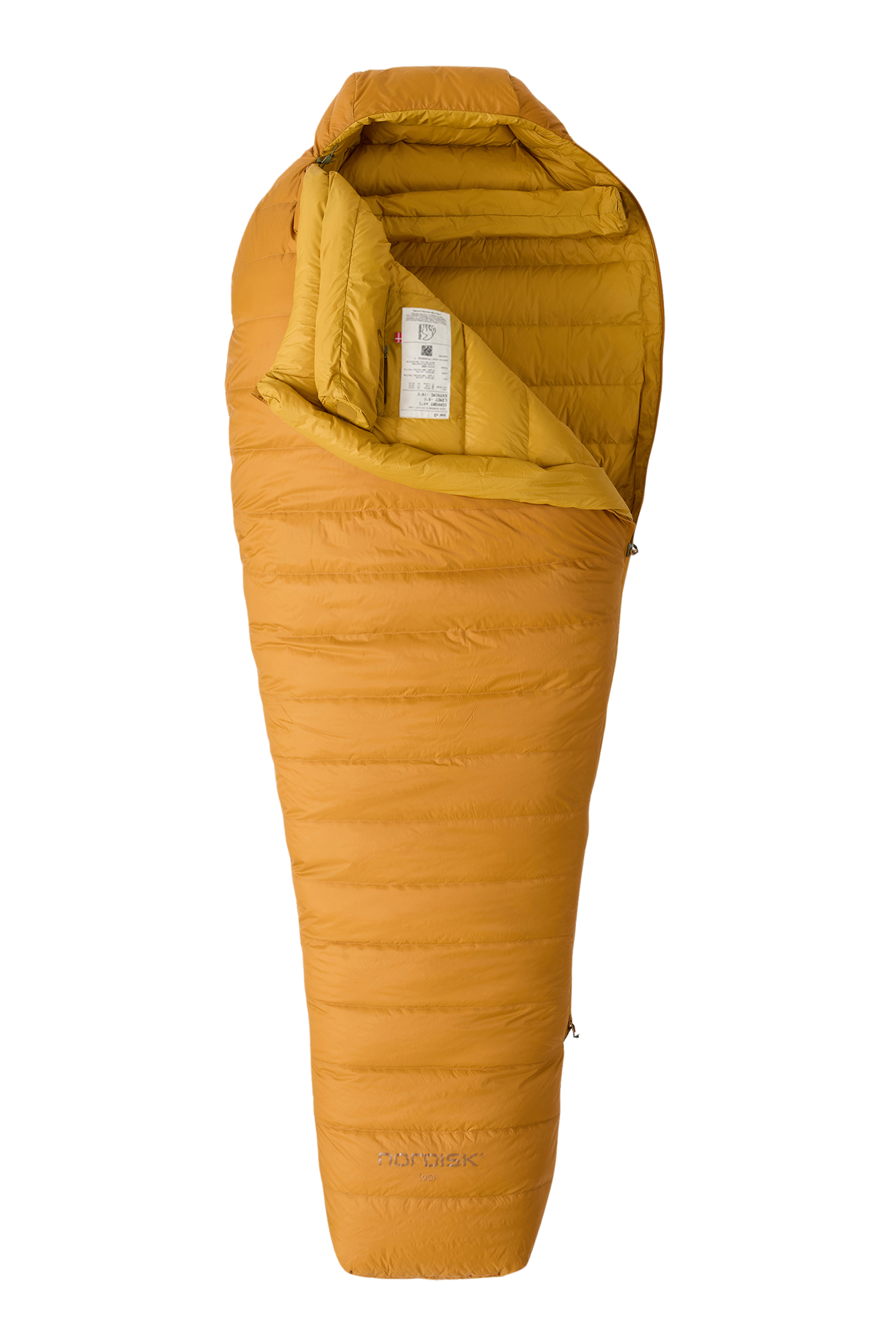 Dunsovsäck Iver Mummy Sleeping Bag (+0) BUCKTHORN BROWN / M