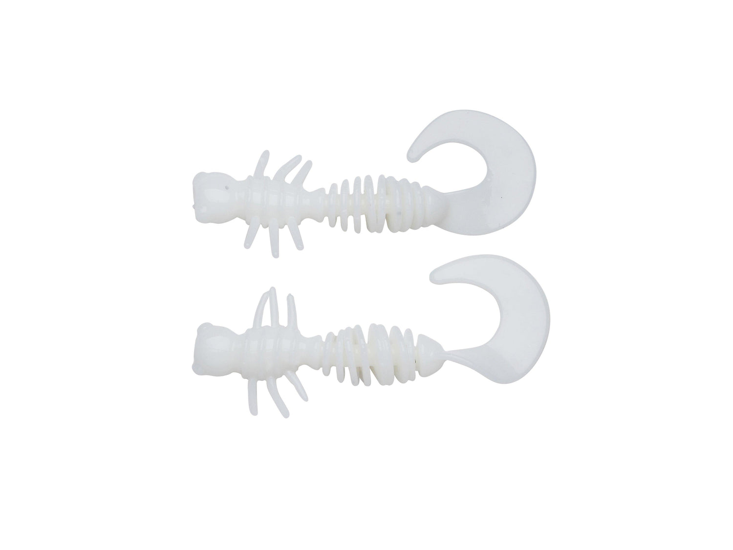 Curly MILKY WHITE / 4 CM