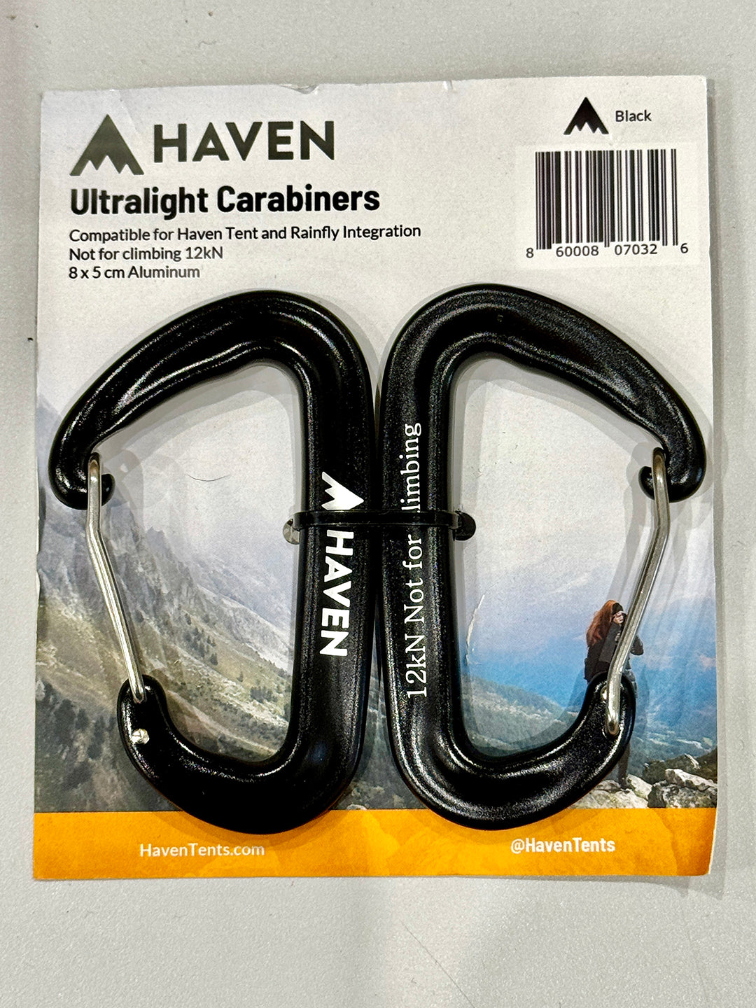 Haven UL Carabiners 2 Pack SILVER / ONE SIZE
