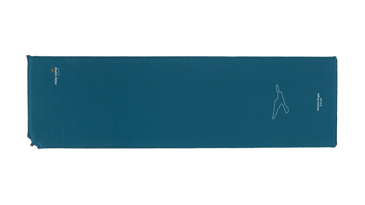 Skylark Single Selfinflated mat 3 cm BLACK & GREY / 183 X 51 X 3 CM