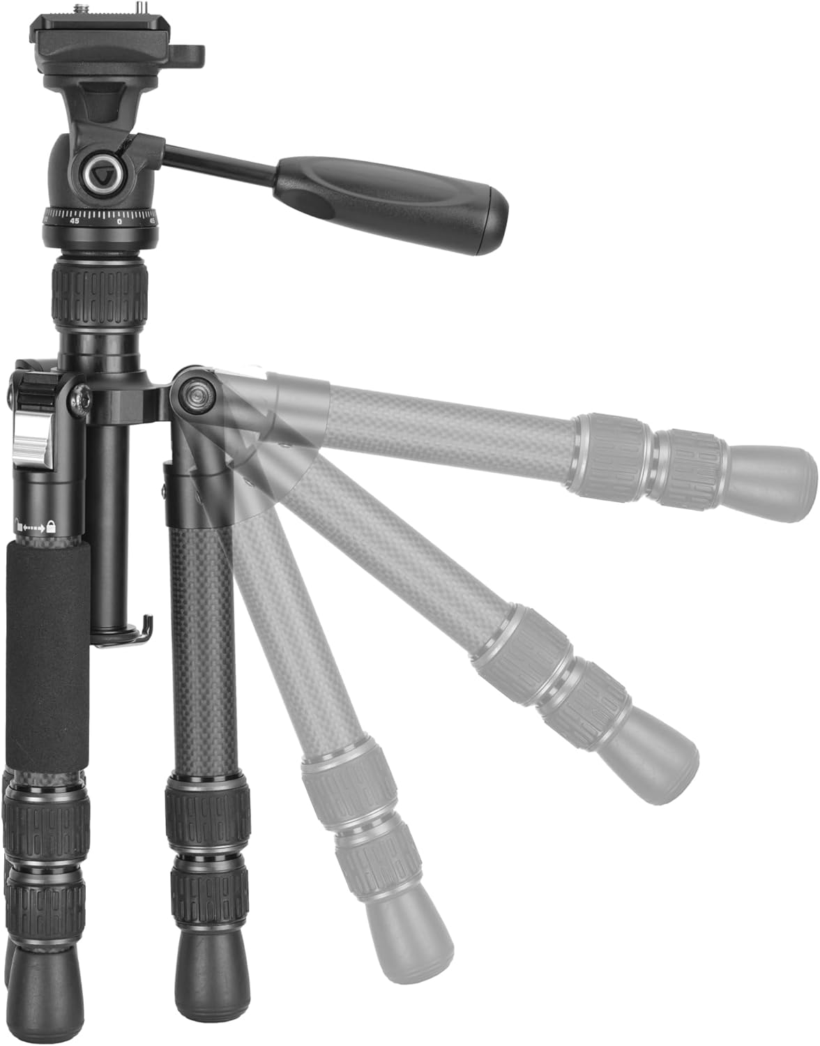 Vesta GOT 233CP Bordsstativ Kolfiber EN STL