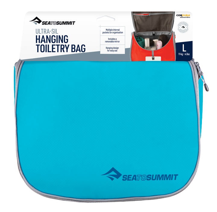 ECO Travellight Ultrasil Toiletbag Hang L BLUE / EN STL