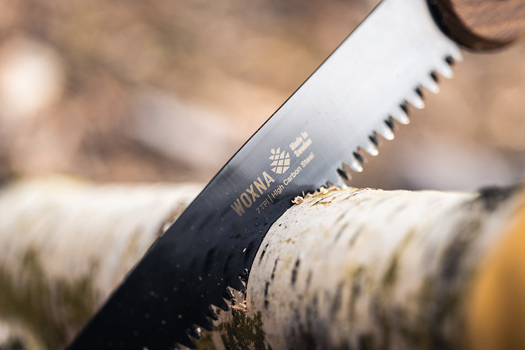 Hälsing Vikbar Handsåg Ek & Kolstål CARBON STEEL BLADE / 180 MM