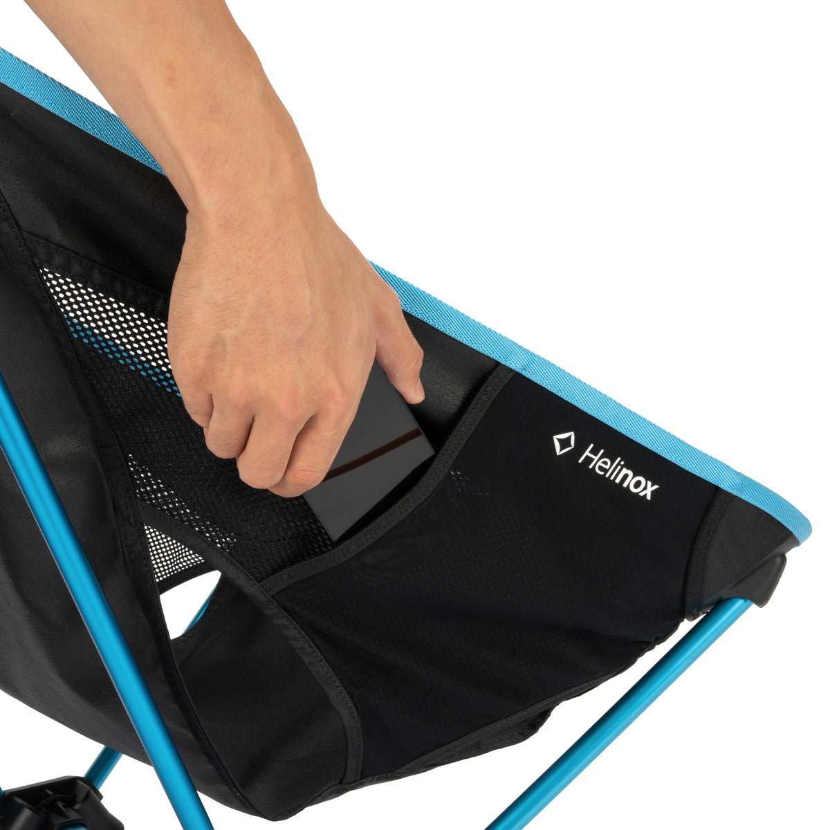 Chair One Highback (re) BLACK CYANBLUE / ONE SIZE