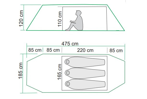Arctic 3 Polar (2025) BLUE/ORANGE / ONE SIZE