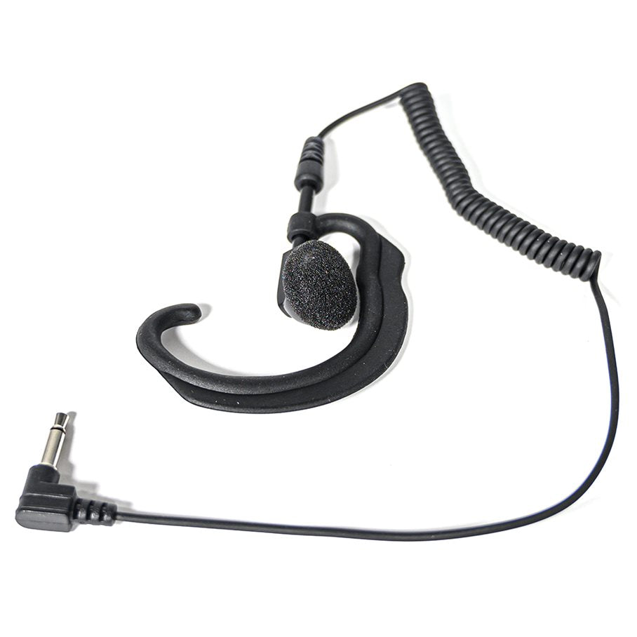 Öronmussla Inre HP51-SV, Vinklad 3,5 mm 2-Pol EN STL