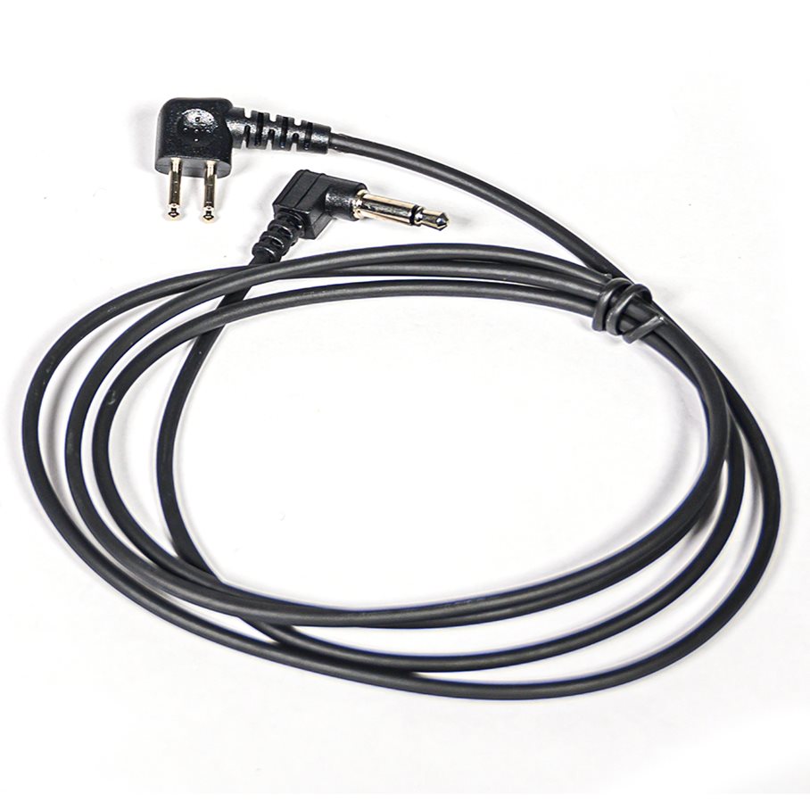 Kabel Peltor 2-Stift FL6H-SV-Vinklad EN STL