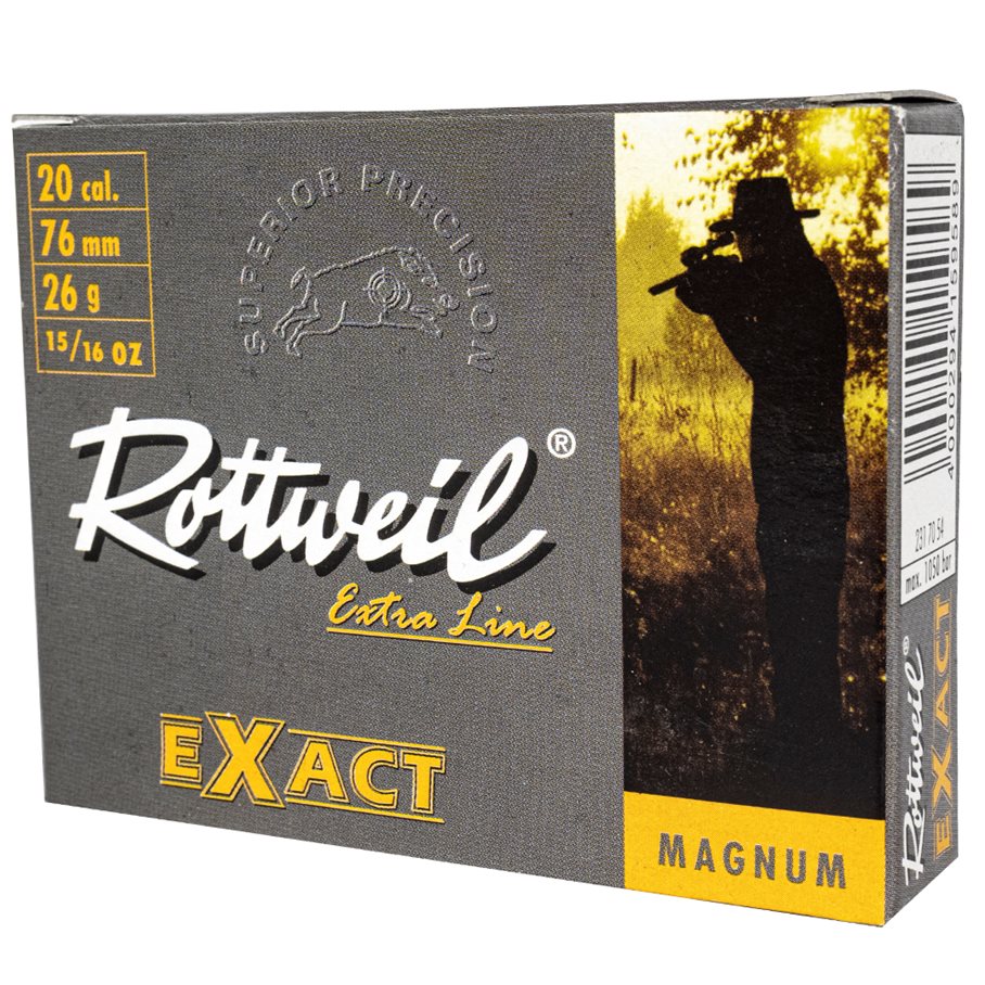 Exact slug 20/76 26 g, 5 st/ask 20 / 5 ST / SLUG