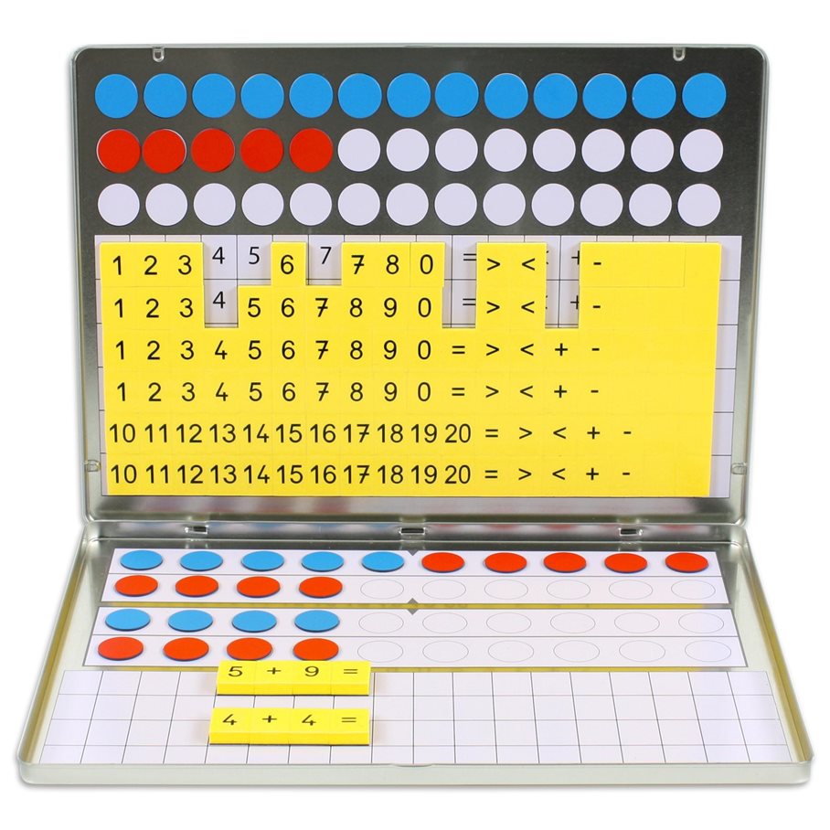 Magnetiska räknelådan (0-20) EN STL