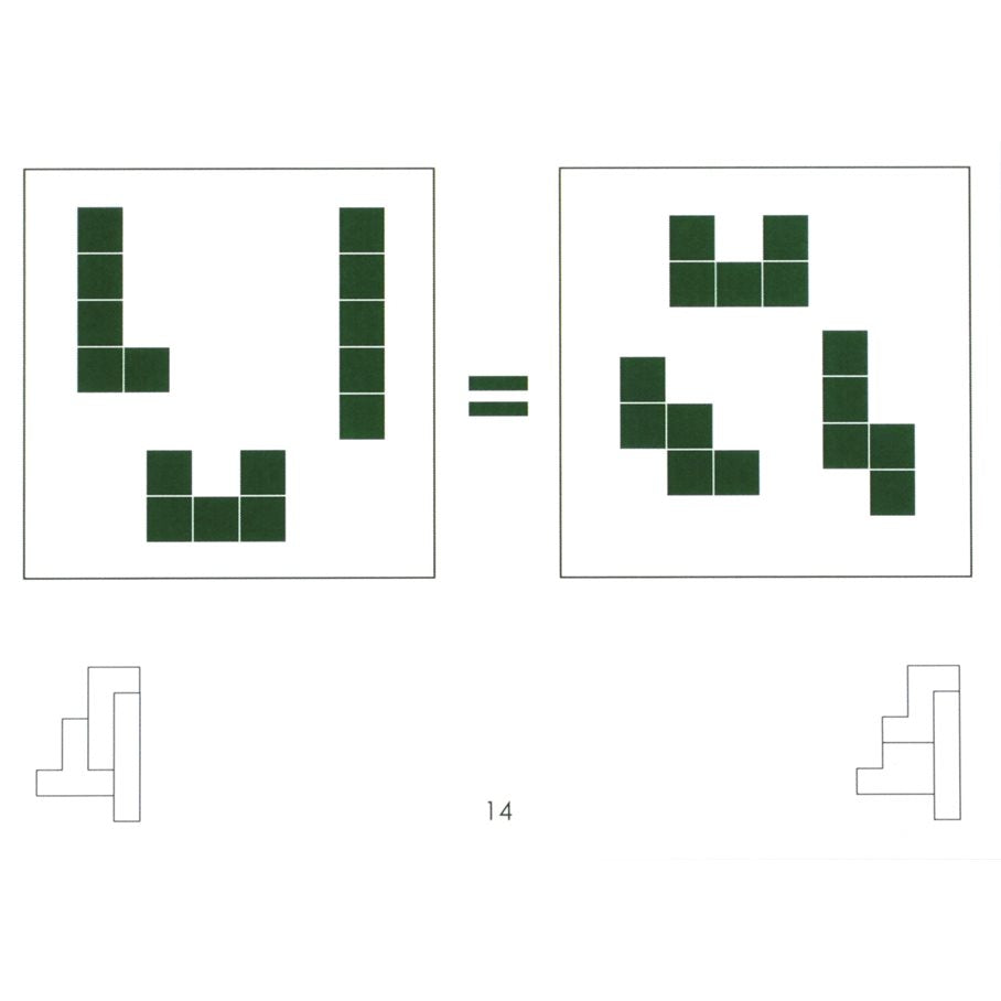 Pentomino arbetskort (pkt. 4) EN STL