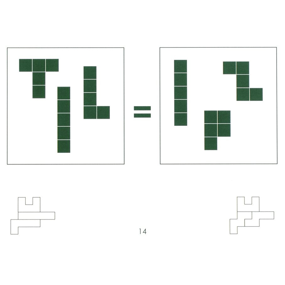 Pentomino arbetskort (pkt. 4) EN STL